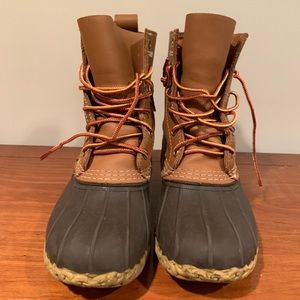 LL Bean women size 8M brown boots